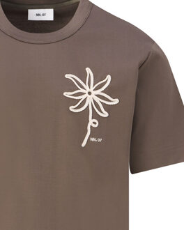 T-shirt - maat L Bruin