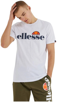 T-shirt - Mannen - wit/navy