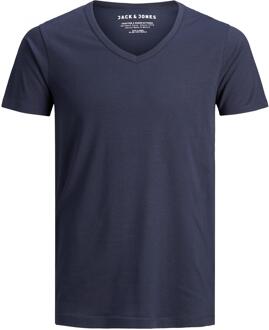 T-shirt marine Blauw - 4 (S)