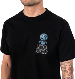 T-shirt Maupin Black  L Zwart