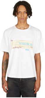 T-shirt met grafische print Martine Rose , White , Heren - Xl,M