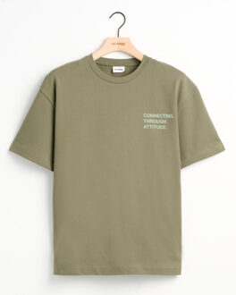 t-shirt met korte mouwen arvin - maat S Groen