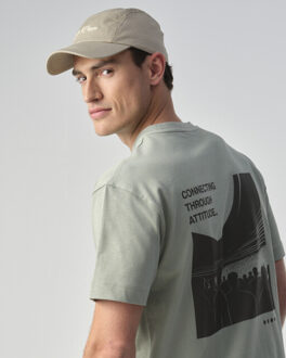 t-shirt met korte mouwen bean Groen - S