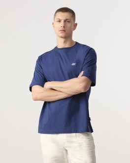 t-shirt met korte mouwen Blauw - XL