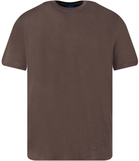 T-shirt met korte mouwen Bruin - XXL