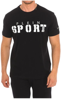 T-shirt met korte mouwen en Claw Print Plein Sport , Black , Heren - 2Xl,Xl,L,M,S