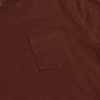 T-shirt met korte mouwen en zak 825521 voor jongens - maat Bruin