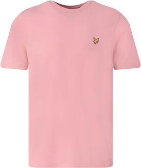 T-shirt met korte mouwen Roze - L