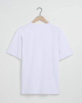 t-shirt met korte mouwen ruben Wit