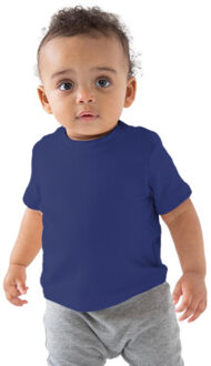 T-shirt met korte mouwen voor baby's Blauw - 68