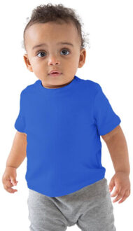 T-shirt met korte mouwen voor baby's - maat 62 Blauw