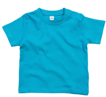 T-shirt met korte mouwen voor baby's - maat 92 Blauw