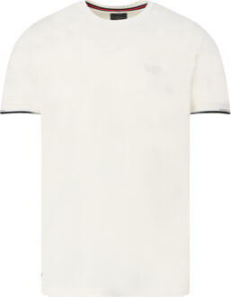 T-shirt met korte mouwen Wit - L