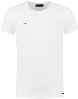 T-shirt met korte mouwen Wit - L