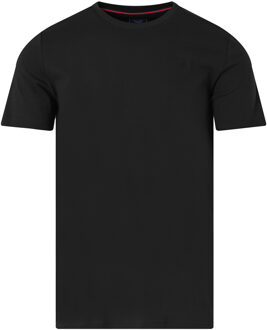 T-shirt met korte mouwen Zwart - L