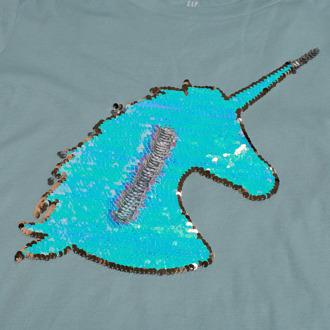 T-shirt met lange mouwen 764479 voor meisjes Blauw - 12J / 152cm