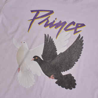 T-shirt met lange mouwen en grafische print 764590 voor meisjes Violet