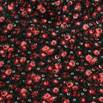 T-shirt met lange mouwen en hoge kraag 787387 voor meisjes Zwart - 4-5J / 104-110cm