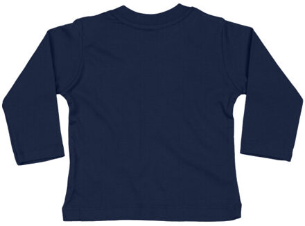 T-shirt met lange mouwen voor baby's Blauw - 68