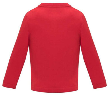 T-shirt met lange mouwen voor baby's Rood - 68