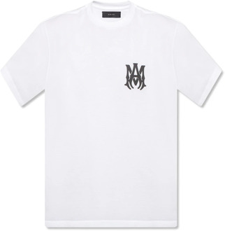 T-shirt met logo Amiri , White , Heren - 2XL