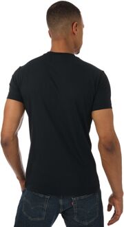T-shirt met logo Donkerblauw