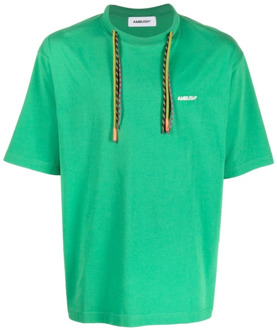 T-shirt met logo-print en korte mouwen Ambush , Green , Heren