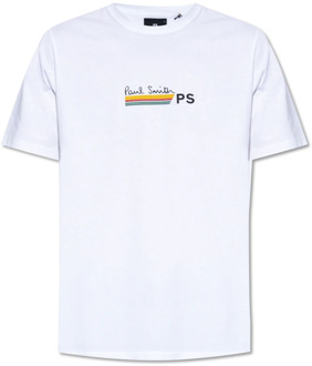 T-shirt met logo PS By Paul Smith , White , Heren - 2Xl,Xl,L,M,S