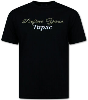 T-shirt met opdruk oversized t-shirt - maat S Zwart