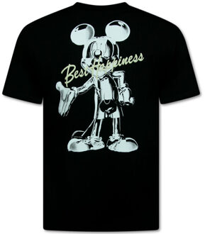 T-shirt met print grappig oversized t-shirt Zwart