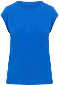 T-shirt met ronde hals Classic  blauw - S,XL,