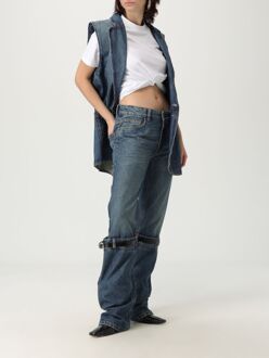 T-shirt met ronde hals en korte mouwen Wit