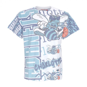 t-shirt Mitchell & Ness , White , Heren - Xl,S