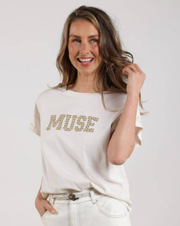 T-shirt nkf04005 lou Ecru - XL