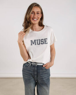 T-shirt nkf04005 lou Ecru - XXL