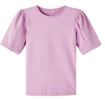 T-shirt Nmfione Smoky Grape Roze/lichtroze - 92