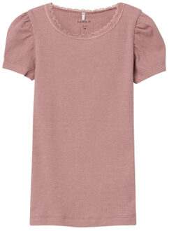 T-shirt Nmfkab Deauville Mauve Roze/lichtroze - 86