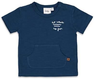 T-Shirt No Waves No Fun Indigo Blauw - 74