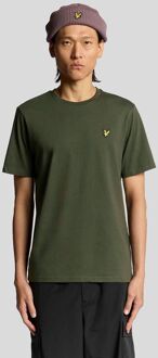 T-shirt Olijfgroen Donkergroen - L,S,XL