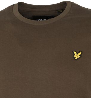 T-shirt Olive Donkergroen - L,M,S,XL