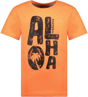 T-shirt Oranje - 98-104