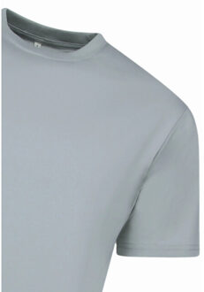 T-shirt oversized effen t-shirt Grijs