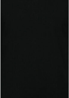 T-shirt oversized effen t-shirt - maat XXL Zwart