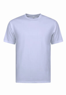 T-shirt oversized effen t-shirt Wit - S