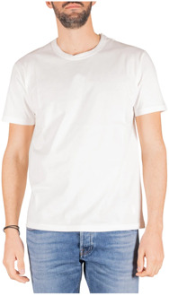 T-shirt piranhas Mauro Grifoni , White , Heren - S