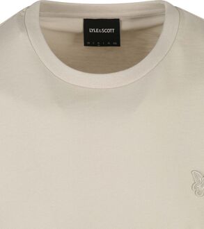 T-shirt Plain Ecru Off-White