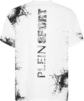 T-Shirt Plein Sport Splash Wit - L