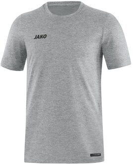 T-Shirt Premium Basics Grijs Gemeleerd Maat S