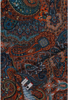 T-shirt ribjersey summer paisley voor meisjes in de kleur Veelkleurig - 116