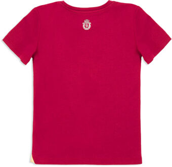 T-Shirt Ronde Hals Bordeaux - 6J / 116cm